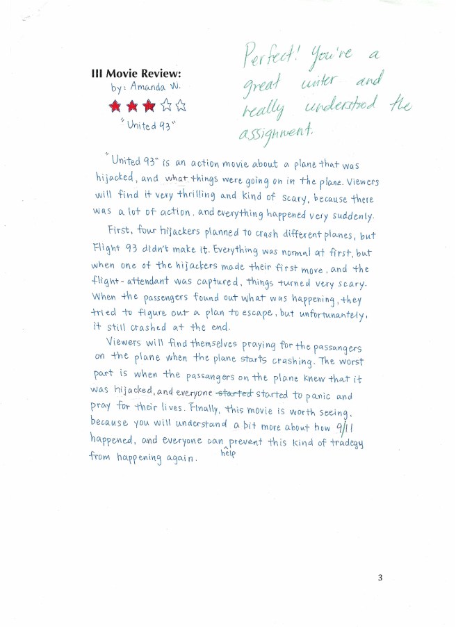 Amanda? Movie Review