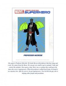 CreateYourOwnSuperheroMarvel